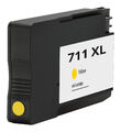1x TINTE DRUCKER PATRONE für HP 711 DesignJet T120 T520 CZ132A Yellow/Gelb