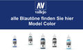 Alle Blautöne - Hochwertige Vallejo Model Color Farben