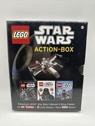 Lego Star Wars Action Box....61 Teile,3 Bücher,500 Sticker... Neu OVP Ungeöffnet