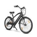 ROVER Cruise E-Bike CMR 700, 27,5” Laufräder,7-Gang Black E Bike, Elektrofahrrad