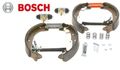 BOSCH 0204114652 Bremsbackensatz 4 Bremsbacken Trommelbremse für Opel 