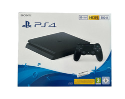 Sony PlayStation 4 Slim 500GB Spielkonsole - Schwarz (CUH-2216A)