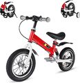 YBIKE Laufrad 2 in1, kinderfahrrad Mit Pedalen, Stoßdämpfern, Schutzblechen 12 Z