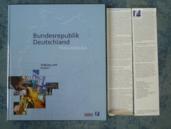 Nationalatlas Bundesrepublik Deutschland, Bd. 6: Bildung und Kultur, 2002, HC
