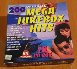 10 CD|Mega Jukebox Hits|200 Original⚡BLITZVERSAND⚡