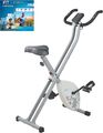 CADENCE Unisex E-SMARTFIT 150 Heimtrainer, zusammenklappbar, Weiß und Silber ##