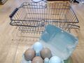 Kaufladen zubehör korb Eichhorn Holz eier