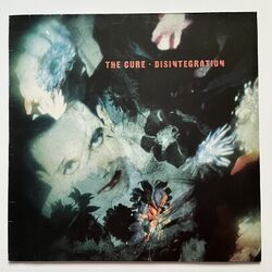 The Cure ‎– Disintegration LP Fiction Records ‎– 839 353-1  very good