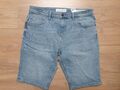 TOM TAILOR Jeans Bermuda Short Gr. 34 Herren Kurz Hose Blau Denim Regular Slim