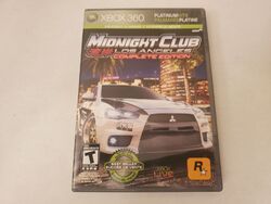 Midnight Club Los Angeles Complete Edition Platinum Hits (Xbox 360)