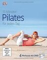 15 Minuten Pilates für jeden Tag, mit DVD! von unbe... | Buch | Zustand sehr gut