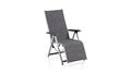 Kettler Relaxsessel BASIC PLUS PADDED, Aluminium Silber / Outdoorgewebe Anthrazi