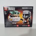 LEGO® Brickheadz 75317 - Der Mandalorianer und das Kind - NEU - Sammelfigur