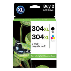 HP 304 XL Tintenpatrone  Kombi-Pack - Schwarz/Cyan/Magenta/Gelb