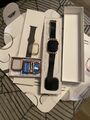 Apple Watch Series 5 44mm Gehäuse mit Milanaise Armband - Space Schwarz...