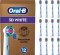 Oral-B Pro 3DWhite Aufsteckbürsten für elektrische Zahnbürste, 12 Stück