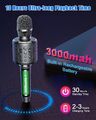 Bluetooth-Karaoke-Mikrofon für Kinder und Erwachsene