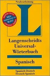 Langenscheidt Universal-Wörterbuch Spanisch | Buch | Zustand gut*** So macht sparen Spaß! Bis zu -70% ggü. Neupreis ***