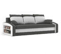 Couch HEWLET MIT REGAL mit Schlaffunktion BEST Couch mit Bettkasten!
