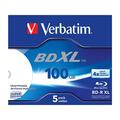 Bluray Verbatim 100GB 5pcs BD-R JC Printable 43789 (0023942437895)