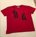 T-Shirt für Kinder, Rot mit Aufdruck, Marke: Tom Tailor , Größe: 152 (M)