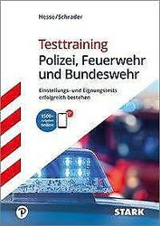 STARK Testtraining Polizei, Feuerwehr und Bundeswehr | Buch | Zus