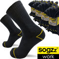 10 20 30 Paar SOGZZ® Arbeitssocken Herren Arbeit Socken Baumwolle Work Schwarz