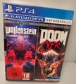 PLAYSTATION PS4 VR-Pack Wolfenstein Cyberpilot + Doom VFR NEU OVP USK 18 