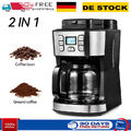3-in-1 Grind & Brew Filter-Kaffeemaschine Tropfkaffeemaschine Automatisch DE