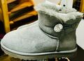 UGG Original Mini Bailey Bling Stein-Stiefel 38 grau neuwertig nur 2x angehabt