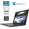 #Dell Latitude 7390 2in1 Touch i7-8650U Akku NEU 16/256GB SSD 13,3" Win11 LTE