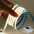 24V 12V COB LED Streifen Stripe Leiste Band Warm Kalt Weiss Superhell Lichtband