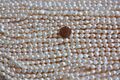 BR0041 6-7 mm Zuchtperlen Strang Süßwasser Perlen Schmuck Halskette barock super