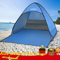 Strandmuschel Pop Up Schutz Sonnenschutz UV Windschutz Wurfzelt Strandzelt