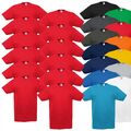 12er Pack Valueweight V-Neck T-Shirt V-Ausschnitt Fruit of the Loom Shirt T 5XL