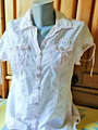 Miracle of Denim Damen Bluse Shirt zart rose M gr.38/40 Baumwolle neuwertig