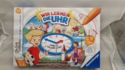 Ravensburger® tiptoi | Wir Lernen Die Uhr | Stunden Minuten | Lernspiel 6-10 J.