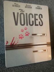The Voices, Bluray UK Steelbook, nur englischer Ton, Limitiertes Sammlerstück