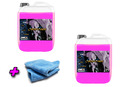 2x 10L Snow Foam Pink + 2 Mik Snowfoam Aktivschaum Vorwäsche Shampoo Autowäsche 