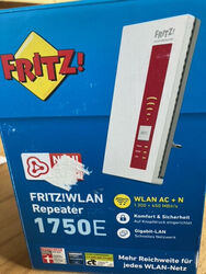 AVM FRITZ!WLAN Mesh Repeater 1750E (Dual-WLAN AC + N bis zu 1.300 MBit/s (5 GHz)