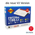 AVM FRITZ!Box 7590 AX Wi-Fi 6 Router für Deuschland (20002998) V2 Neue Version
