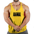 ANIMAL Gym Shirt Stringer Tank Top Bodybuilding Gym Golds Gym Fitness