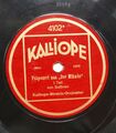 Schellackplatte Grammophonplatte Potpourri aus " Der Mikado " 1 + 2. Sullivan