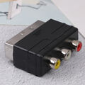 RGB scart to 3 RCA S-Video sdapter composite RCA SVHS AV TV audio conv:_: