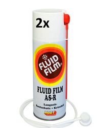 2x FLUID FILM AS-R Rostschutz Korrosionsschutz Hohlraumschutz 400 ml & Sonde