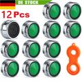 12Pcs Perlator Strahlregler M24 Wasserhahn Sieb Einsatz Mischdüse Perlatoren DE