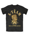 A-TEAM Hannibal T-Shirt Fun TV Serie Film Mr.T. Hannibal Face Militär BW Pilot