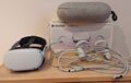 Meta Oculus Quest 2 64GB VR Brille + Elite Riemen mit Akku + Tasche