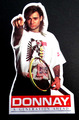 Werbe-Aufkleber Andre Agassi Donnay Tennis A Generation ahead USA 90er Jahre