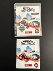 Burnout Paradise: The Ultimate Box Sony PlayStation 3, PS3, mit Anleitung CD Top
